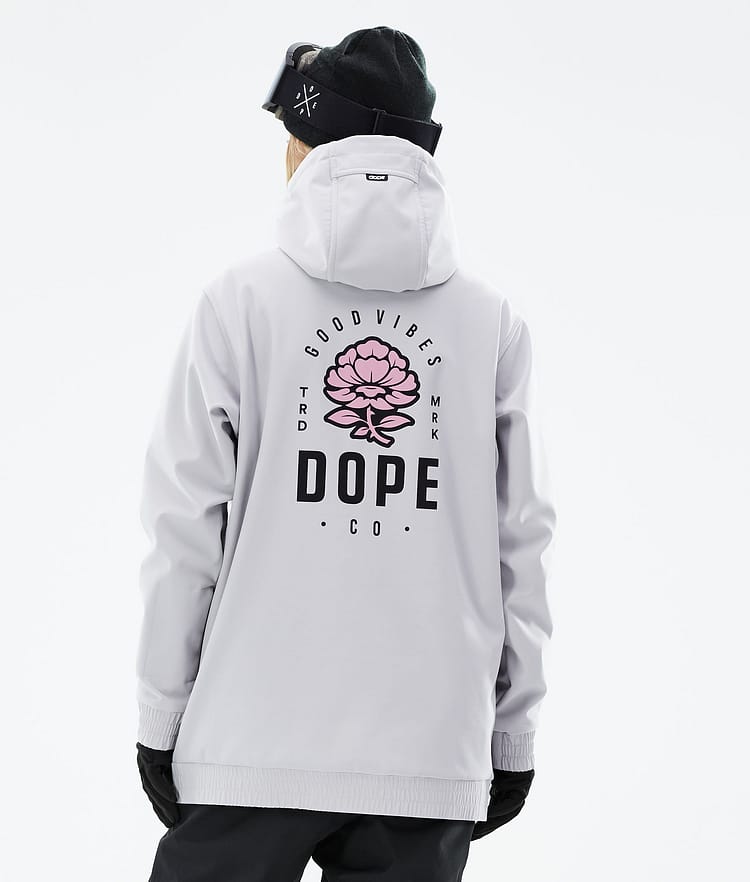 Dope Yeti W 2021 Kurtka Snowboardowa Kobiety Rose Light Grey, Zdjęcie 1 z 8