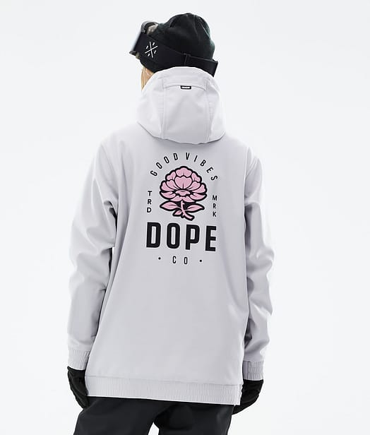 Dope Yeti W 21 Chaqueta Snowboard Mujer Rose Light Grey
