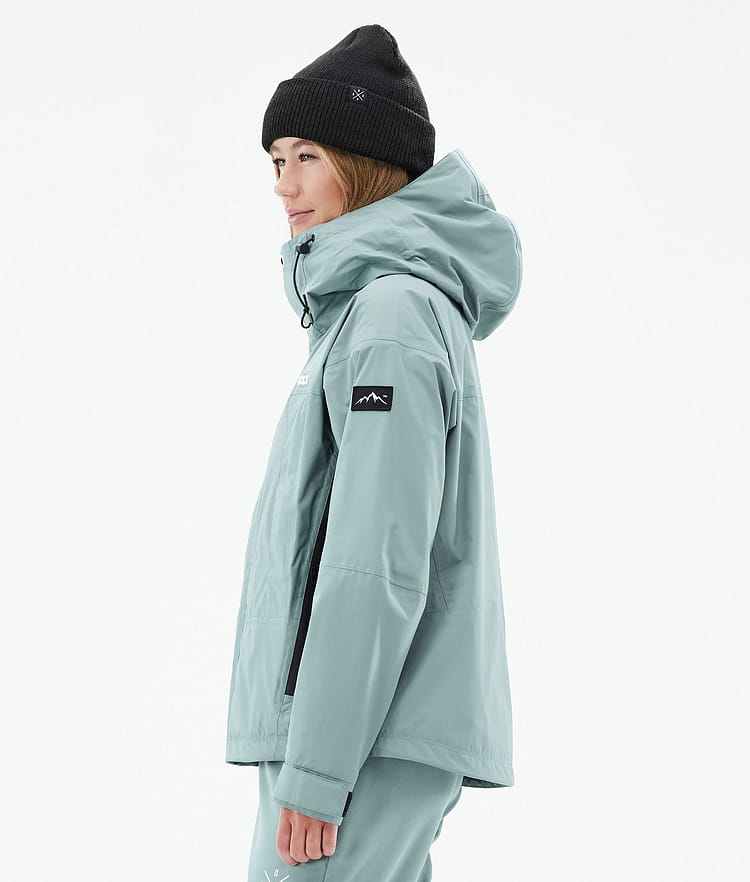 Dope Ranger Light W Veste Randonnée Femme Faded Green, Image 6 sur 10