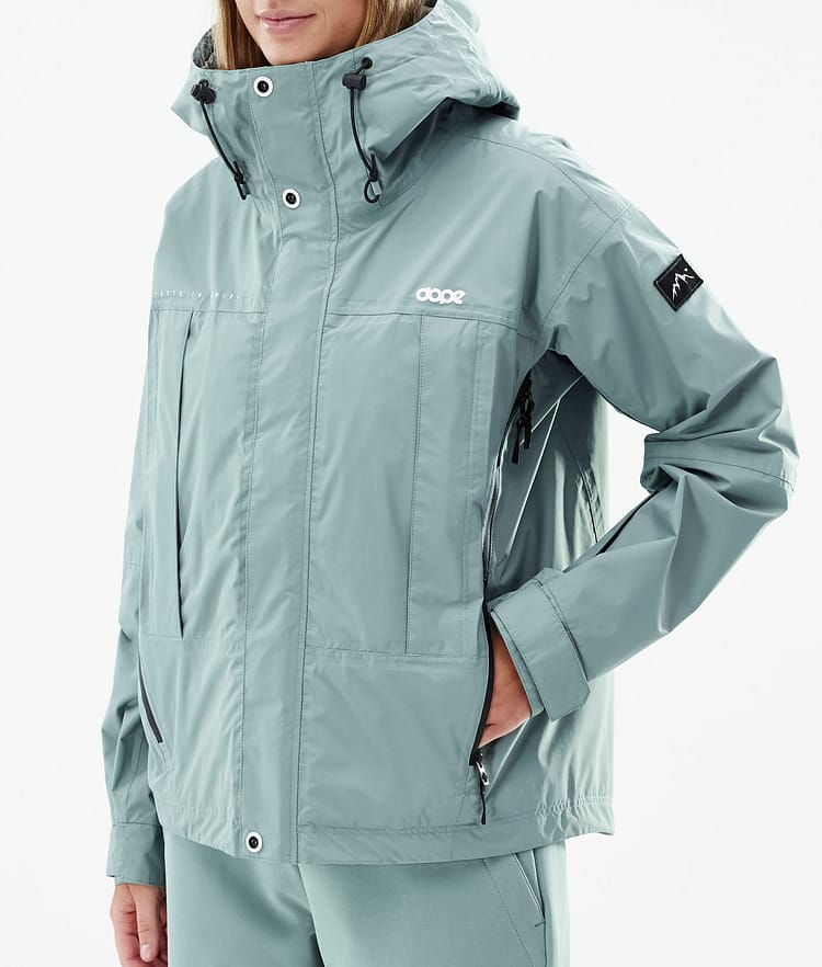 Dope Ranger Light W Outdoor Jacket Women Faded Green, Image 8 of 10