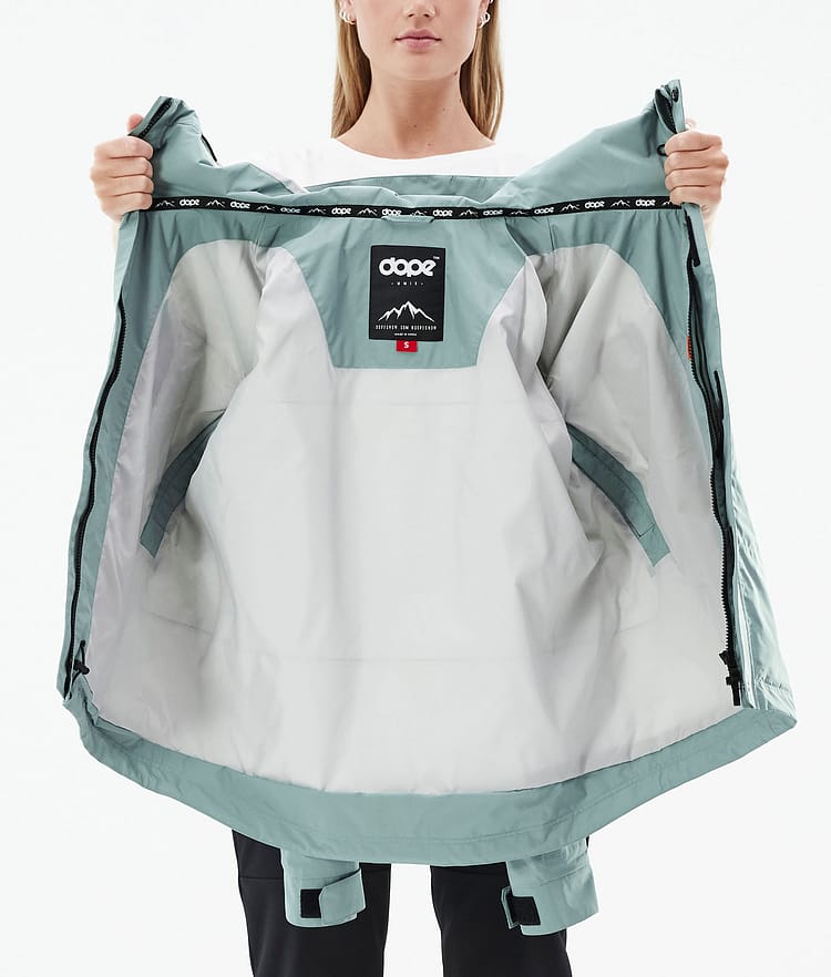 Dope Ranger Light W Chaqueta de Outdoor Mujer Faded Green, Imagen 10 de 10