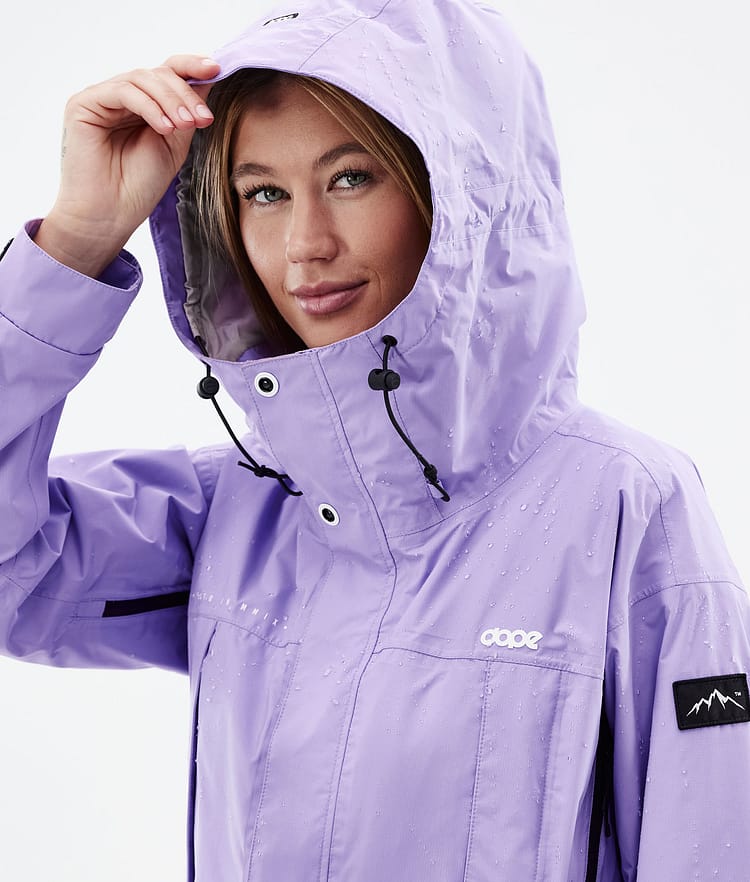 Dope Ranger Light W Outdoor Jacket Women Faded Violet, Image 5 of 10
