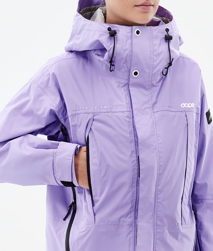 Dope Ranger Light W Outdoor Jacket Women Faded Violet, Image 9 of 10