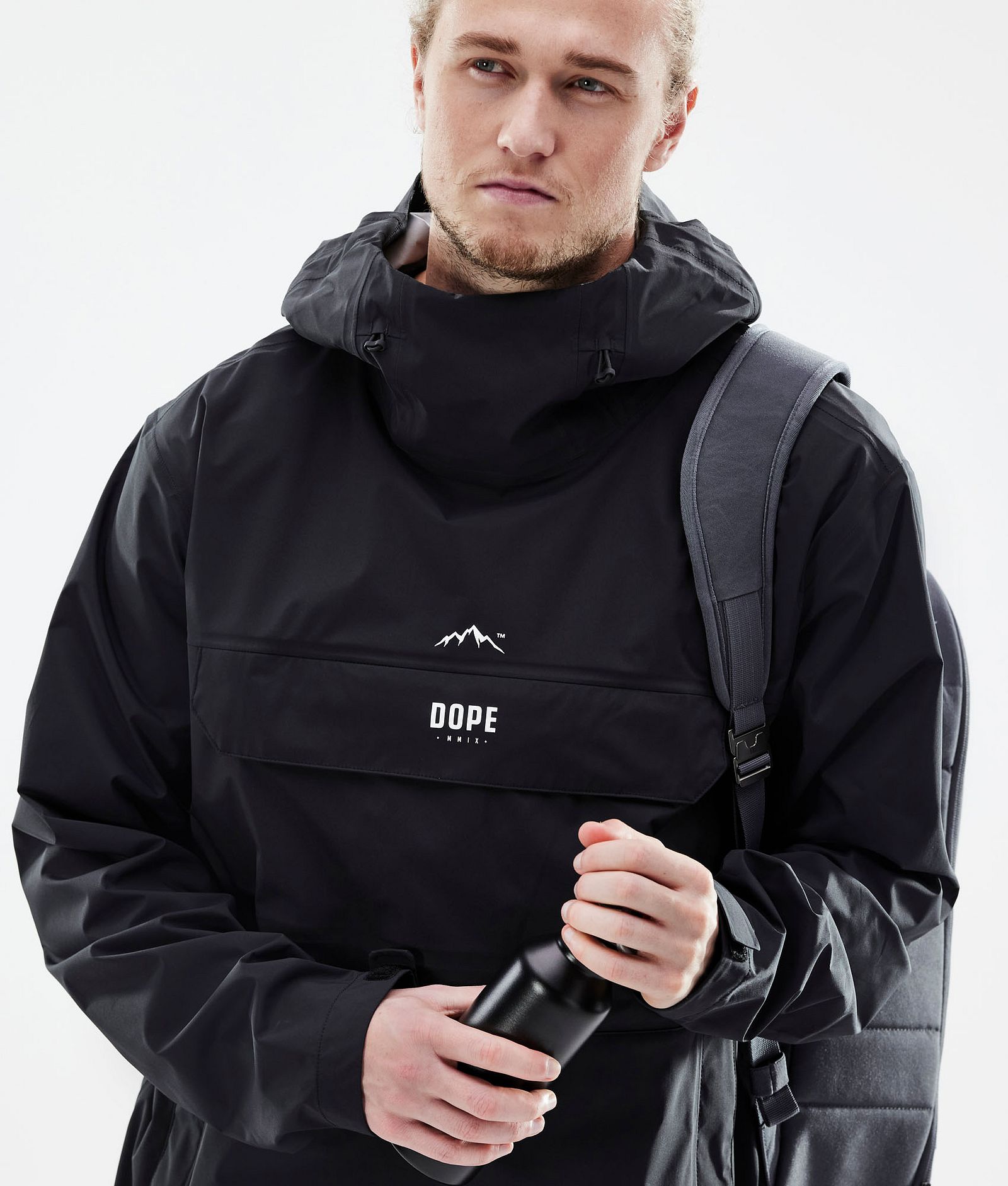 Dope Downpour Rain Jacket Men Black, Image 2 of 10