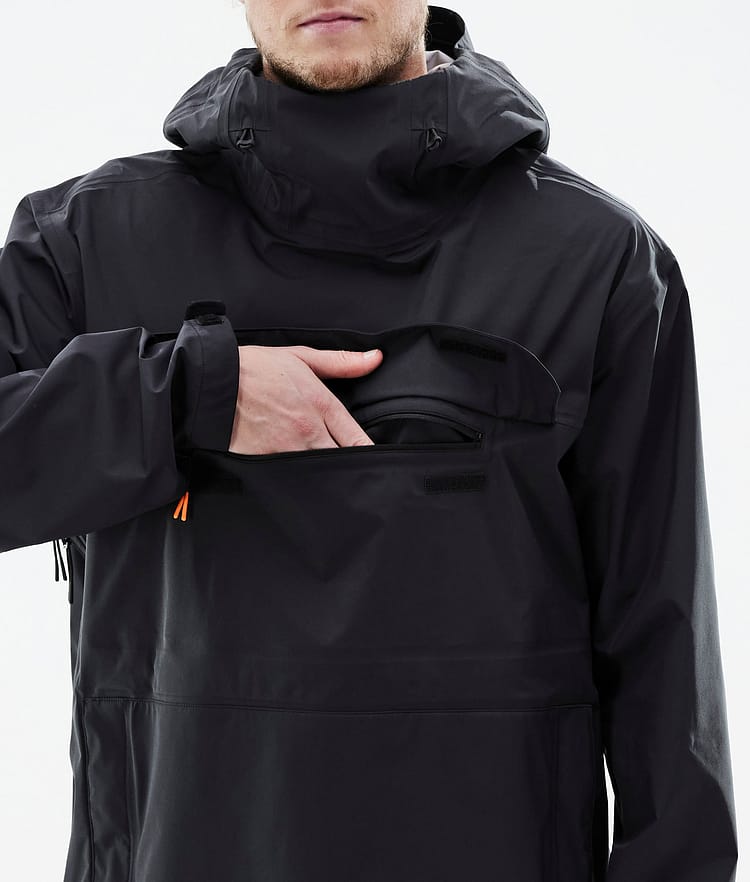 Dope Downpour Rain Jacket Men Black, Image 10 of 10