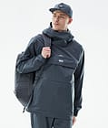 Dope Downpour Rain Jacket Men Metal Blue Renewed, Image 1 of 10