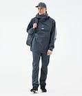 Dope Downpour Rain Jacket Men Metal Blue, Image 3 of 10