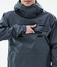 Dope Downpour Rain Jacket Men Metal Blue, Image 10 of 10