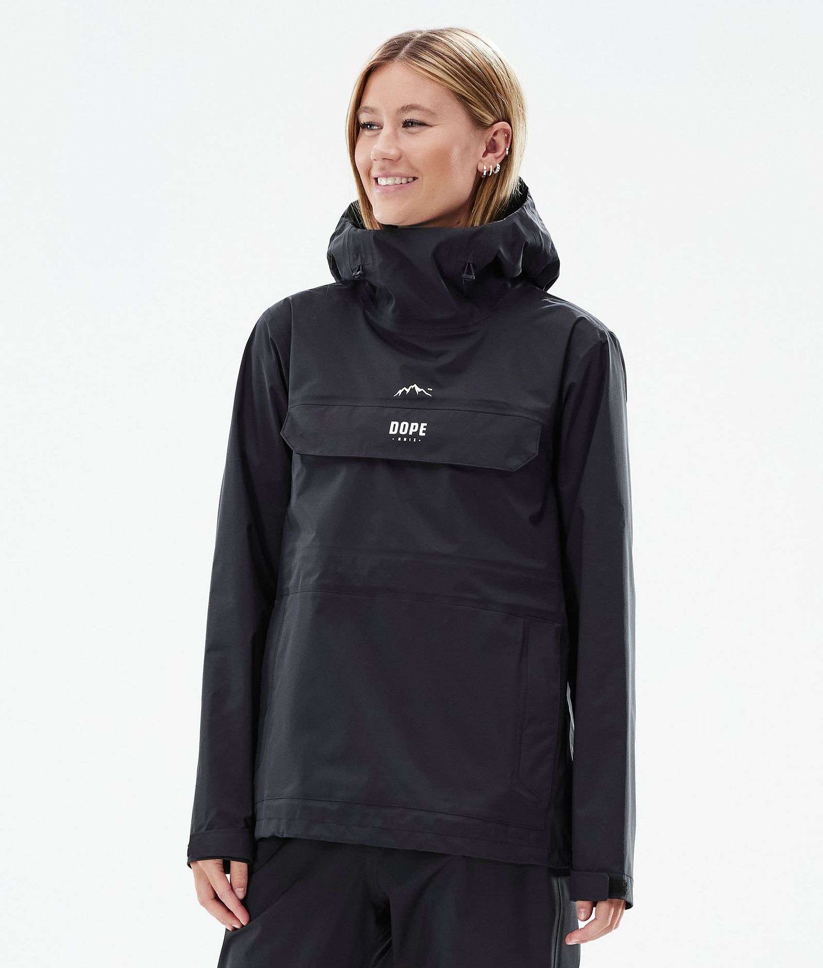 Dope Downpour W Rain Jacket Women Black Renewed, Image 1 of 10