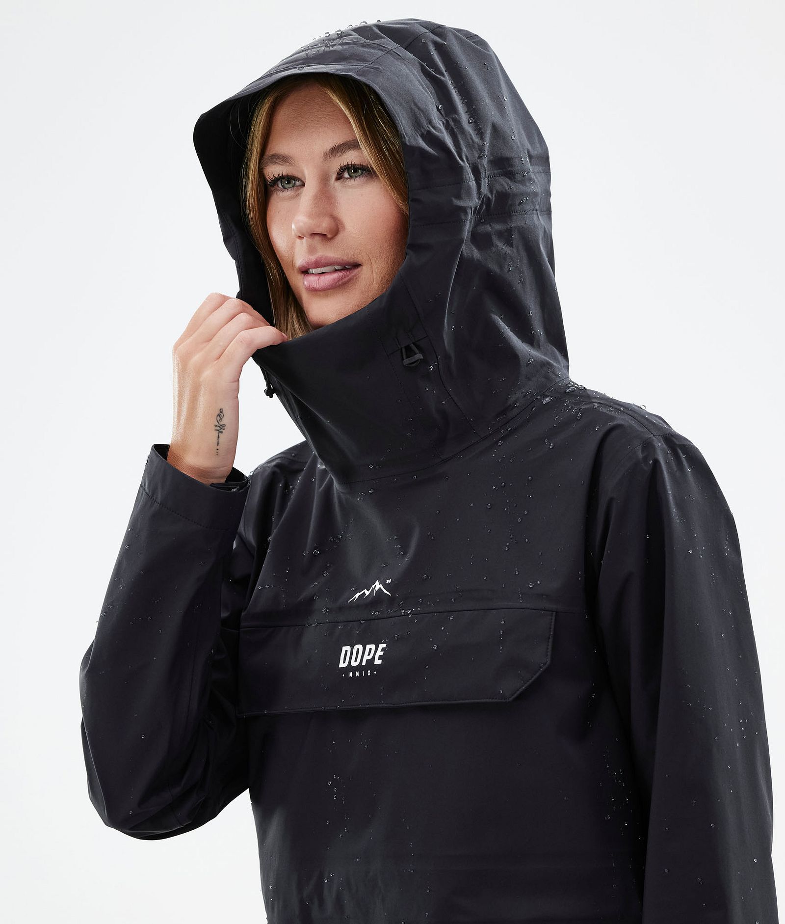 Dope Downpour W Regenjacke Damen Black, Bild 5 von 10