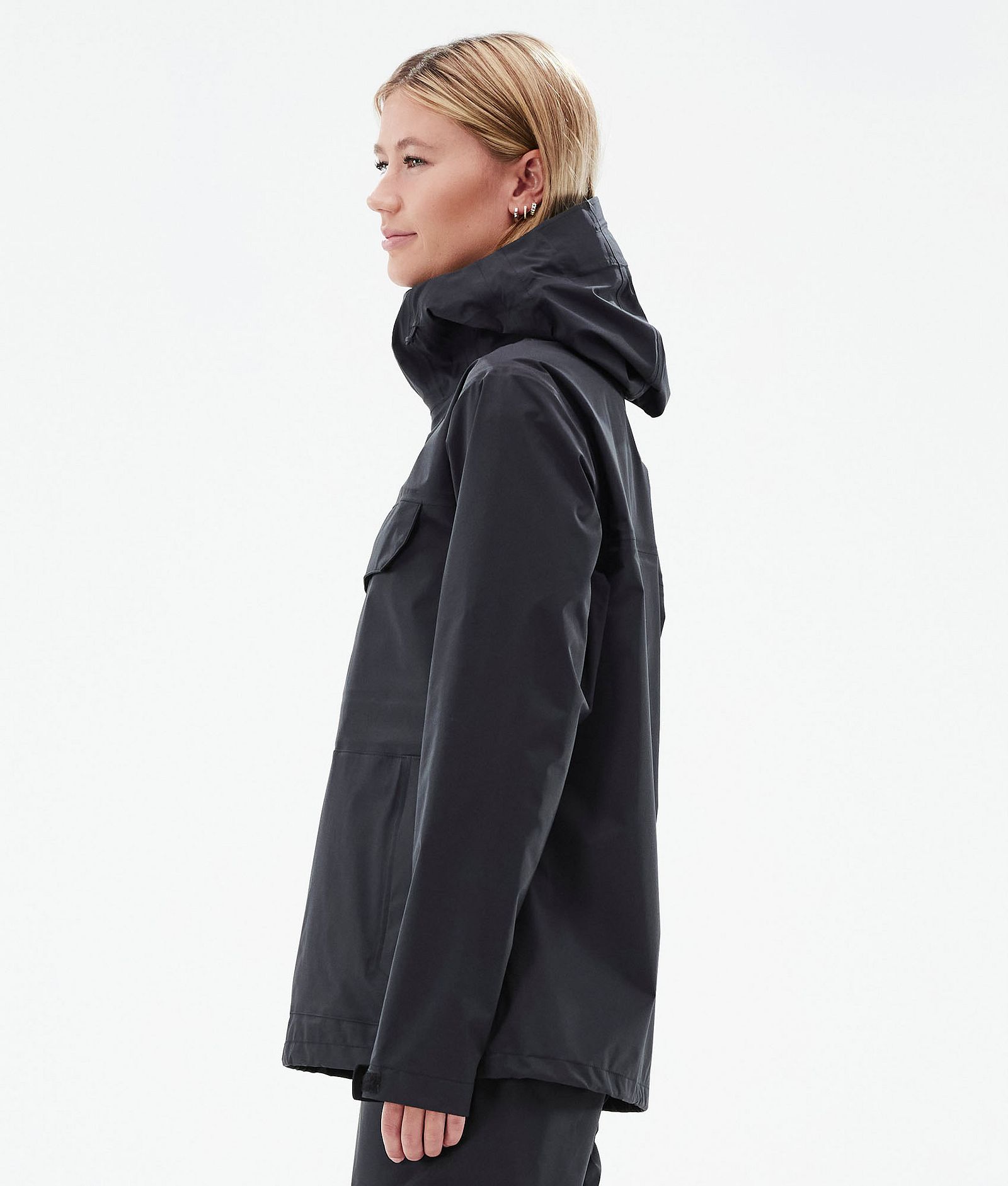 Dope Downpour W Rain Jacket Women Black, Image 6 of 10