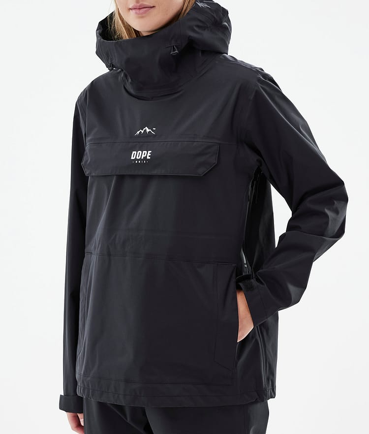 Dope Downpour W Rain Jacket Women Black Renewed, Image 9 of 10