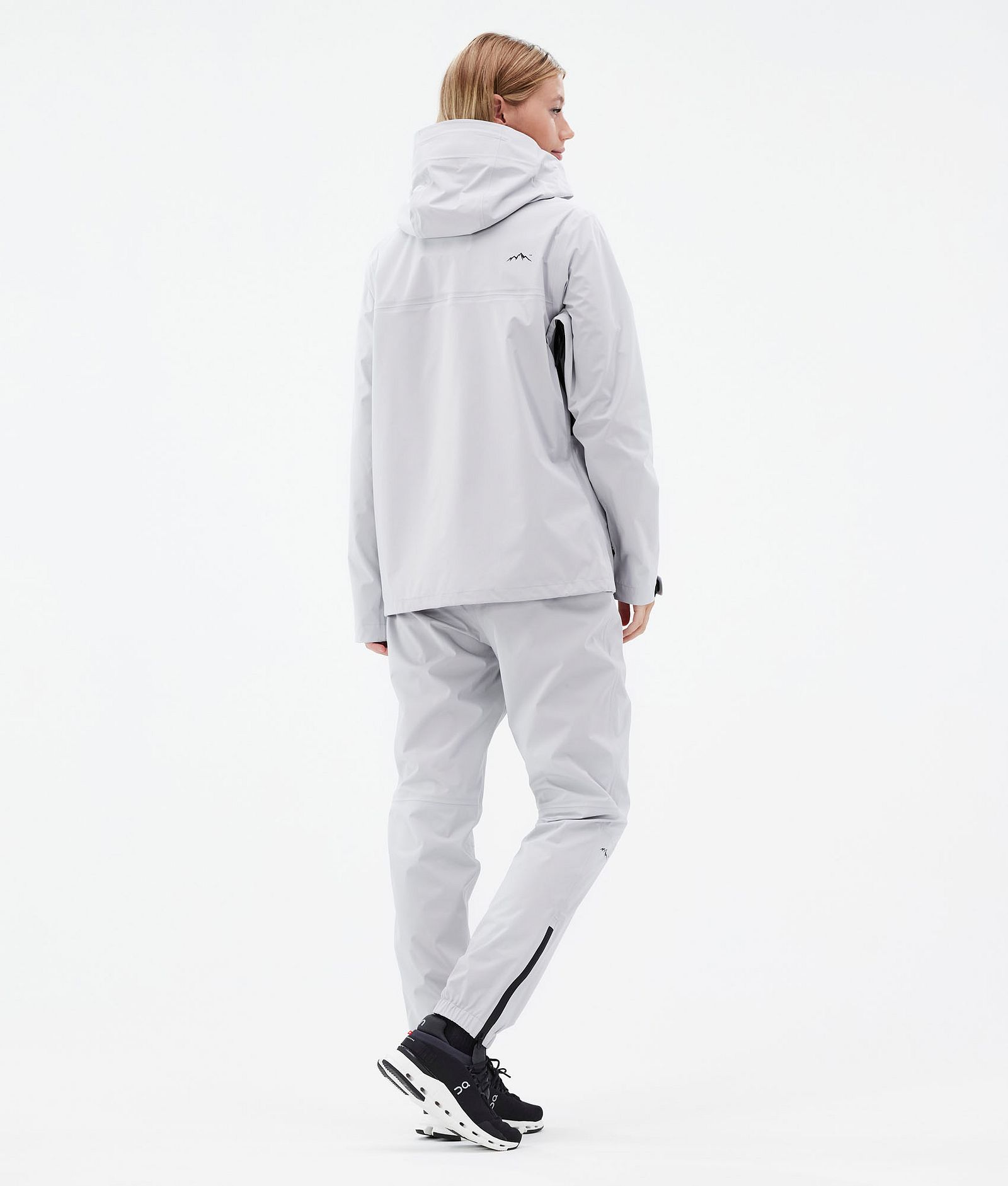 Dope Downpour W Giacca Antipioggia Donna Light Grey, Immagine 4 di 10