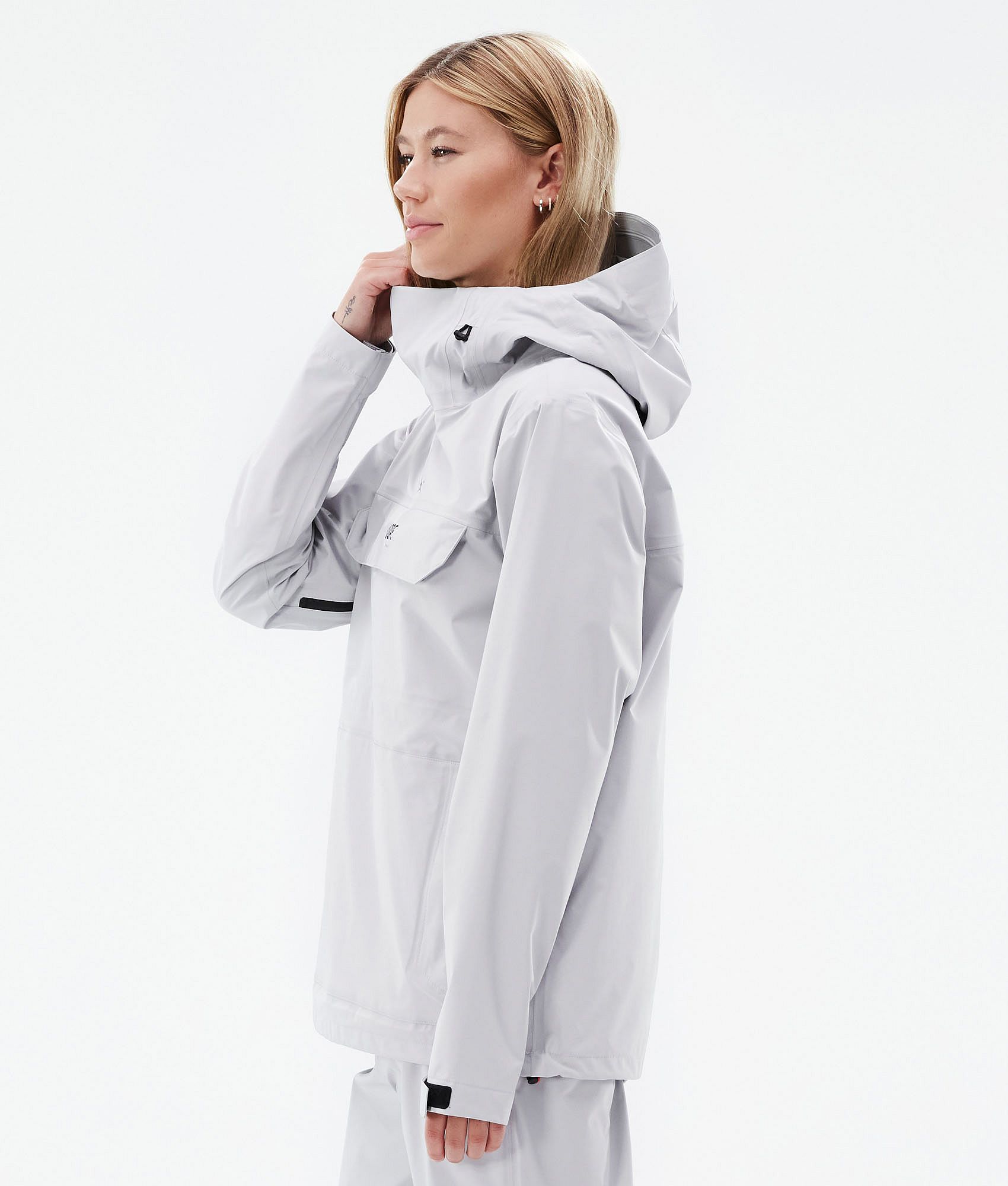 Light grey rain jacket hotsell