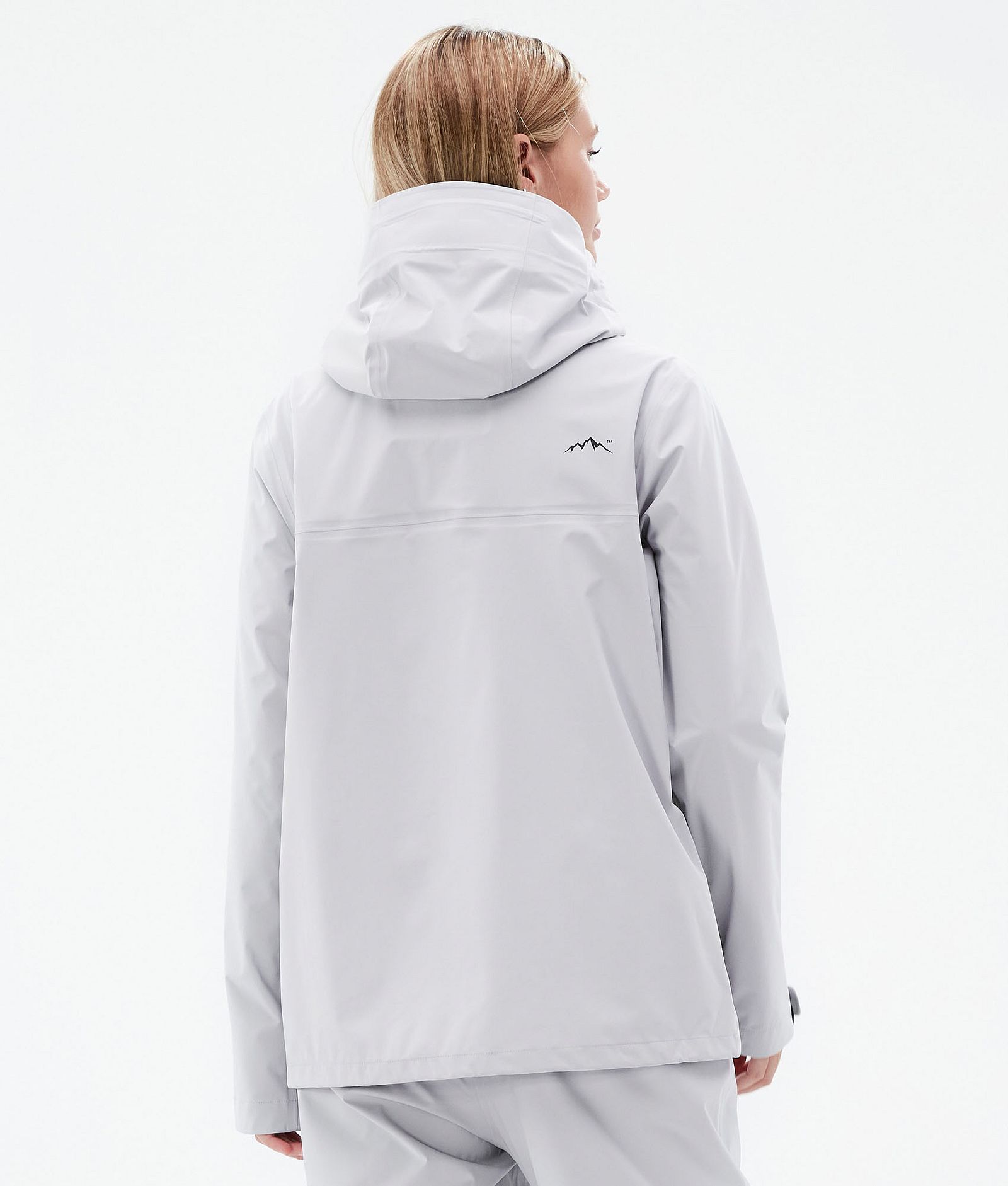 Dope Downpour W Rain Jacket Women Light Grey, Image 7 of 10