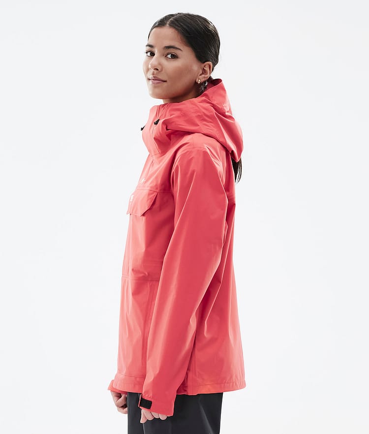 Dope Downpour W Regenjacke Damen Coral, Bild 6 von 9