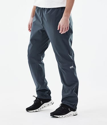 Dope Downpour Rain Pants Men Metal Blue