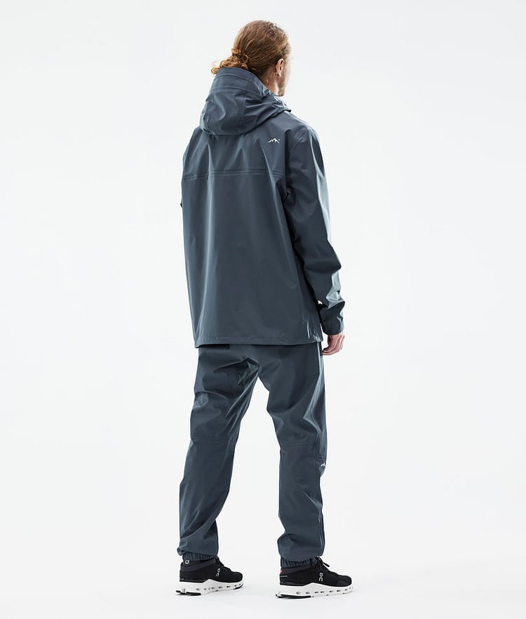 Dope Downpour Rain Pants Men Metal Blue Renewed, Image 4 of 9