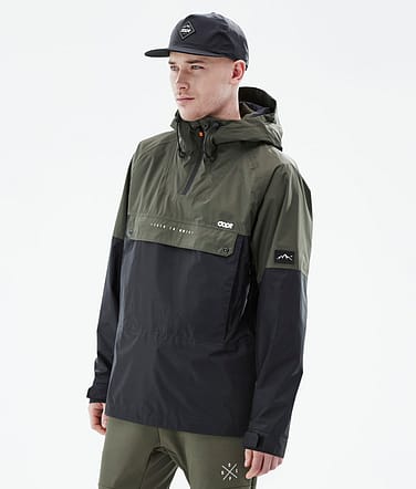 Dope Hiker Light Outdoor Jacket Men Olive Green/Black