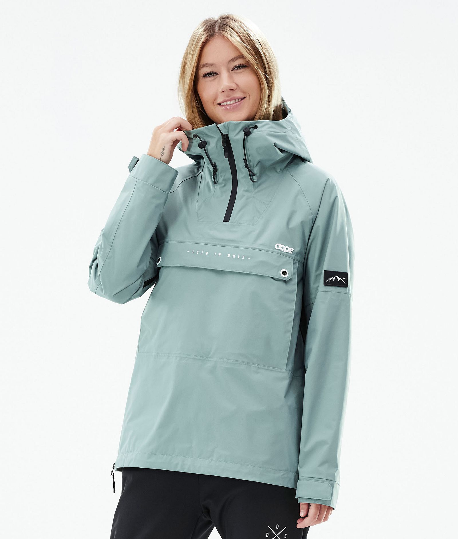 Dope Hiker Light W Outdoorjacke Damen Faded Green, Bild 1 von 9