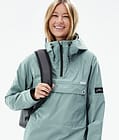 Dope Hiker Light W Outdoor Jacket Women Faded Green Renewed, Image 2 of 9