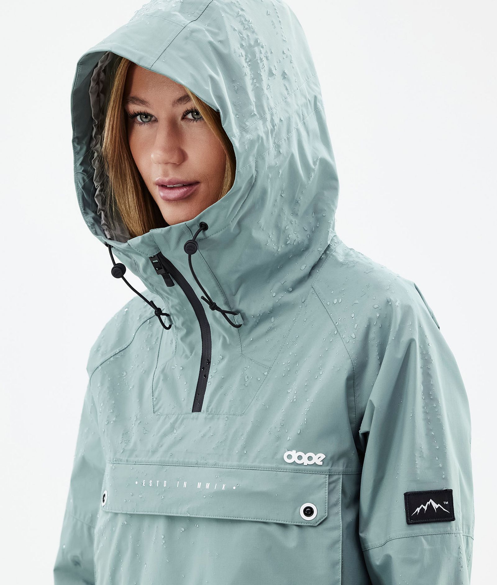 Dope Hiker Light W Outdoor Jacket Women Faded Green Renewed, Image 5 of 9