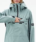 Dope Hiker Light W Outdoor Jacket Women Faded Green Renewed, Image 9 of 9