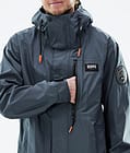 Dope Blizzard Light Full Zip Outdoorjacke Herren Metal Blue, Bild 9 von 10