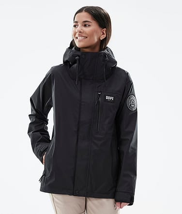 Dope Blizzard Light W Full Zip Outdoorjacke Damen Black