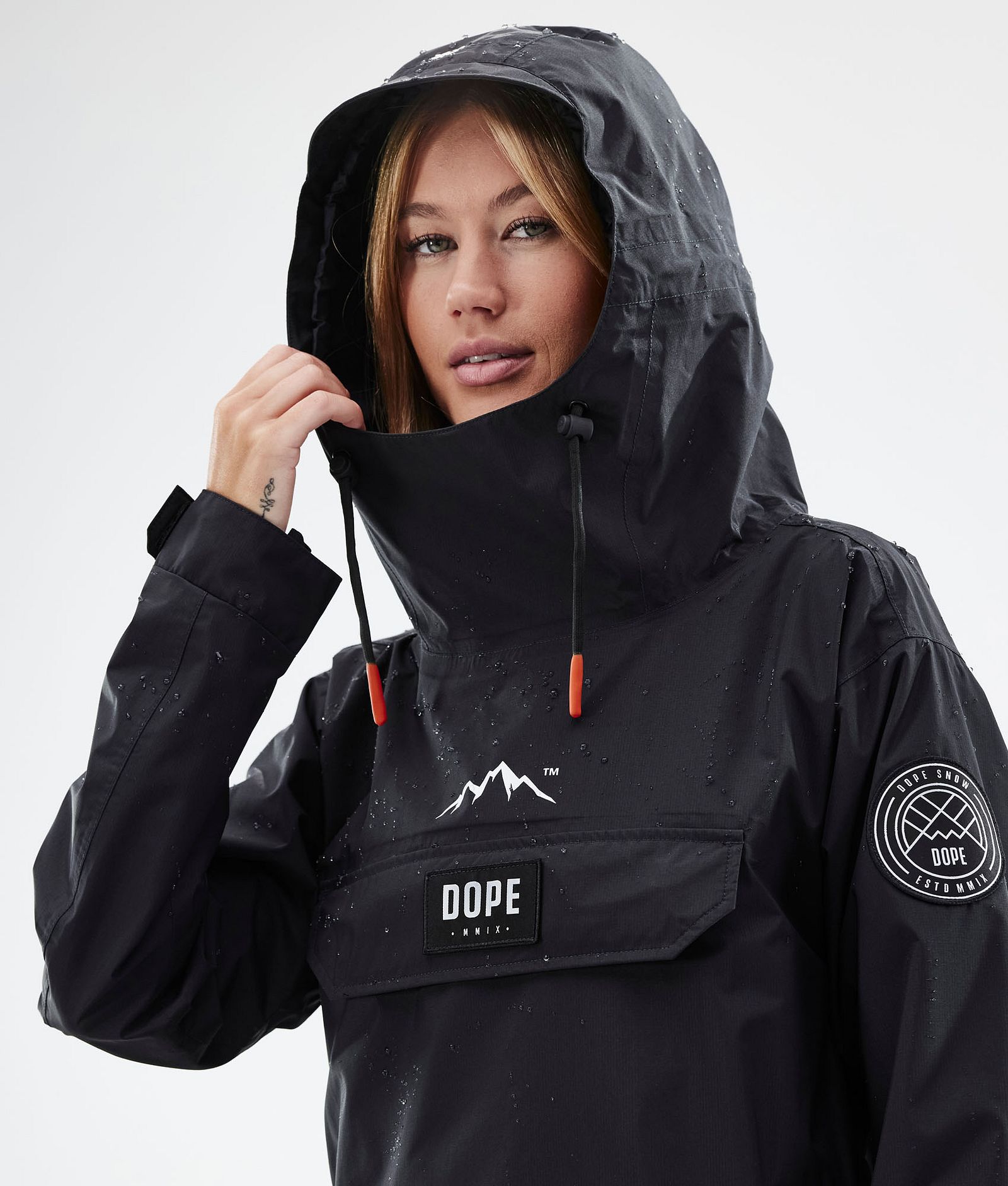 Dope Blizzard Light W Outdoorjacke Damen Black, Bild 2 von 10