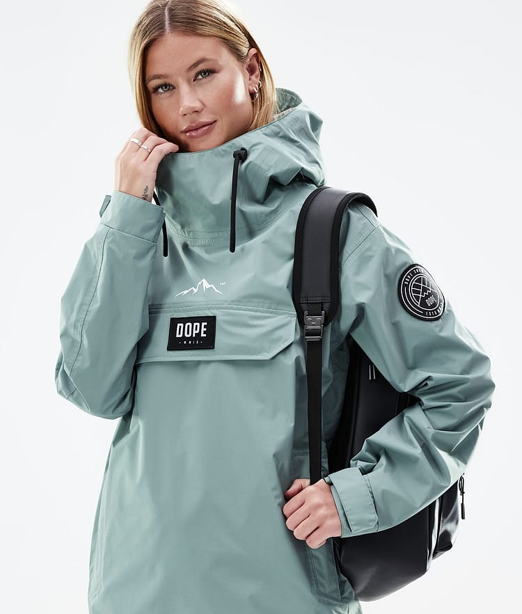 Dope Blizzard Light W Outdoorjacke Damen Faded Green, Bild 2 von 10