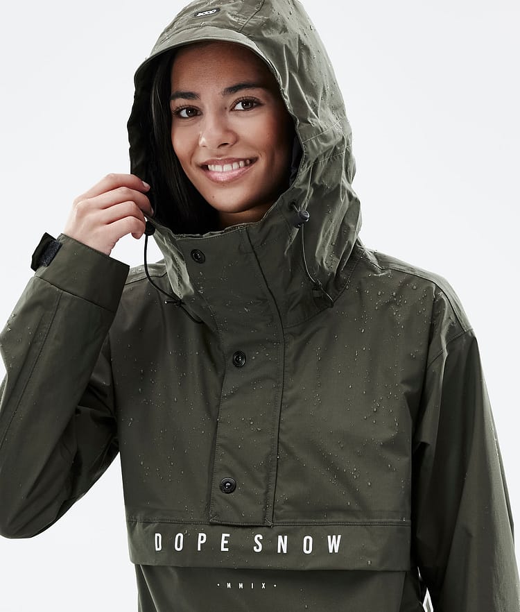 Dope Legacy Light W Jakke Dame Olive Green, Billede 5 af 9