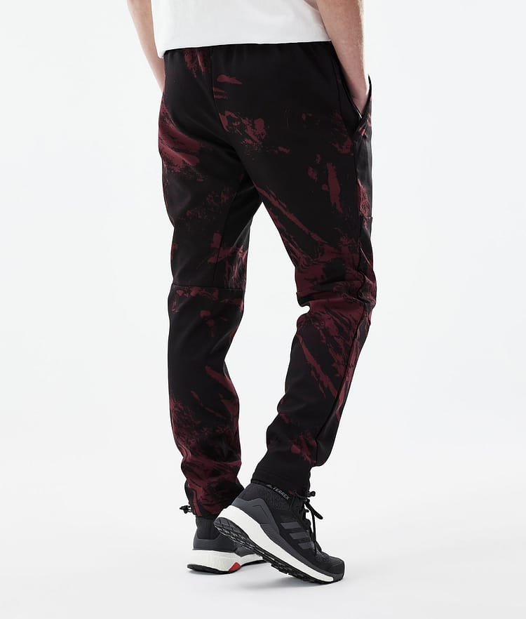 Dope Nomad Outdoor Pants Men Paint Burgundy, Image 2 of 9