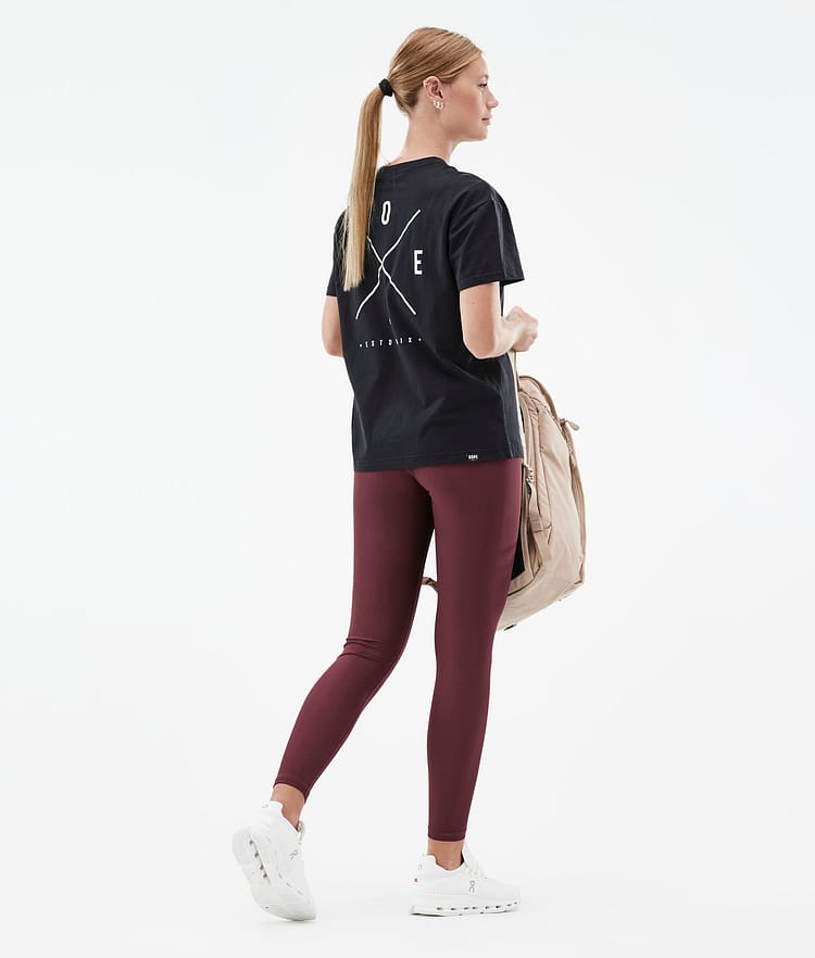 Dope Lofty Leggings Women Burgundy, Image 4 of 7