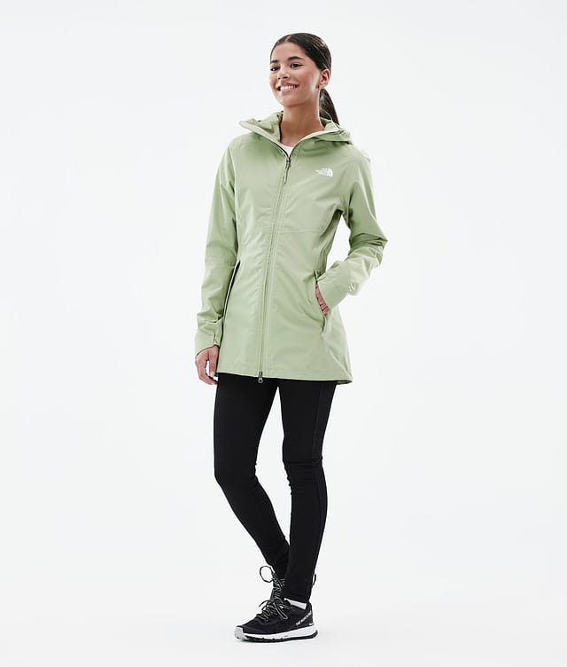 The North Face Hikesteller Parka Women S Outdoor Jacket Tea Green Ridestore Com