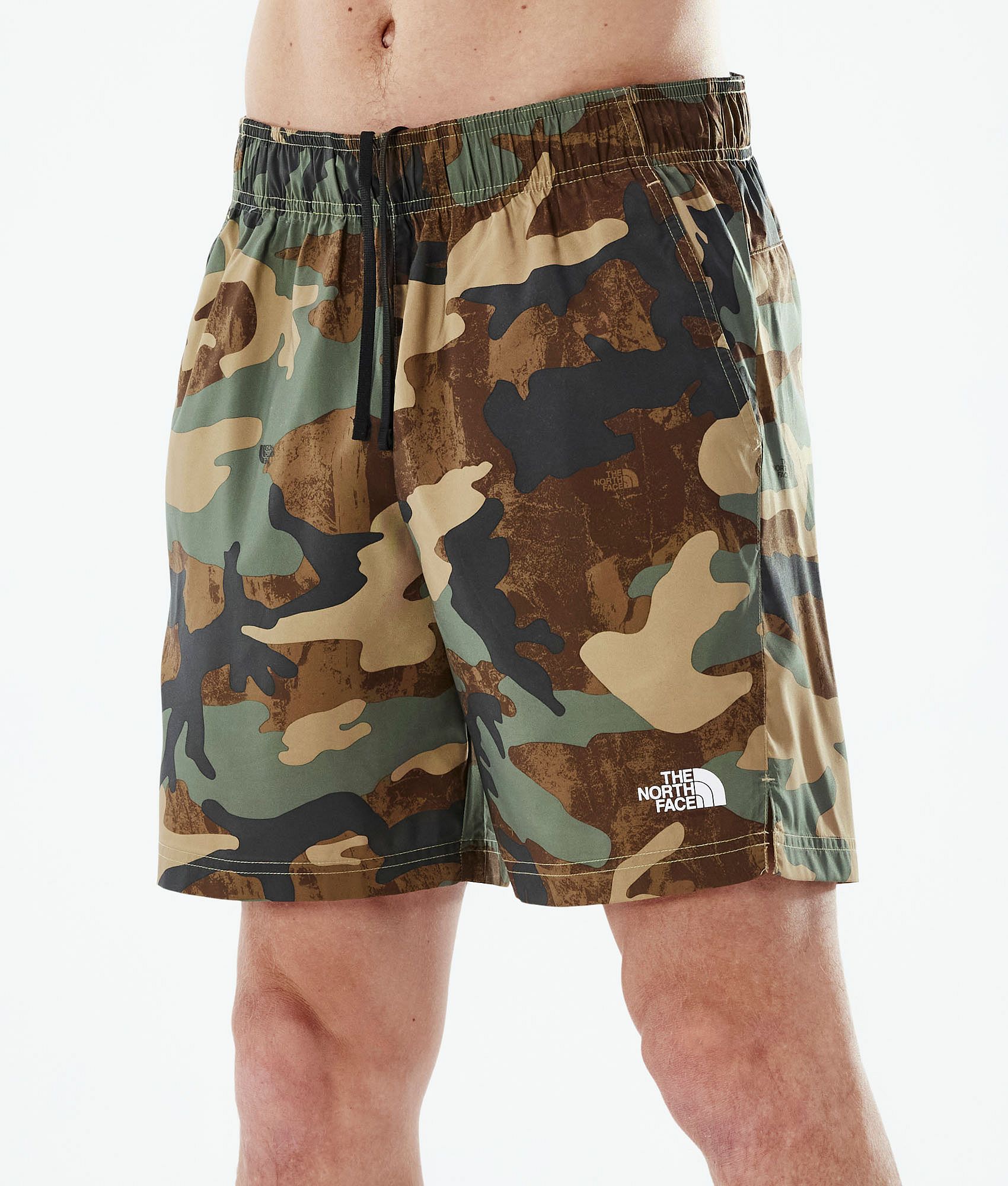 northface camo shorts