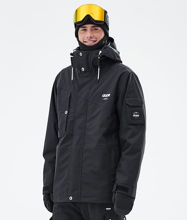 Dope Adept Snowboardjacke Herren Black Renewed