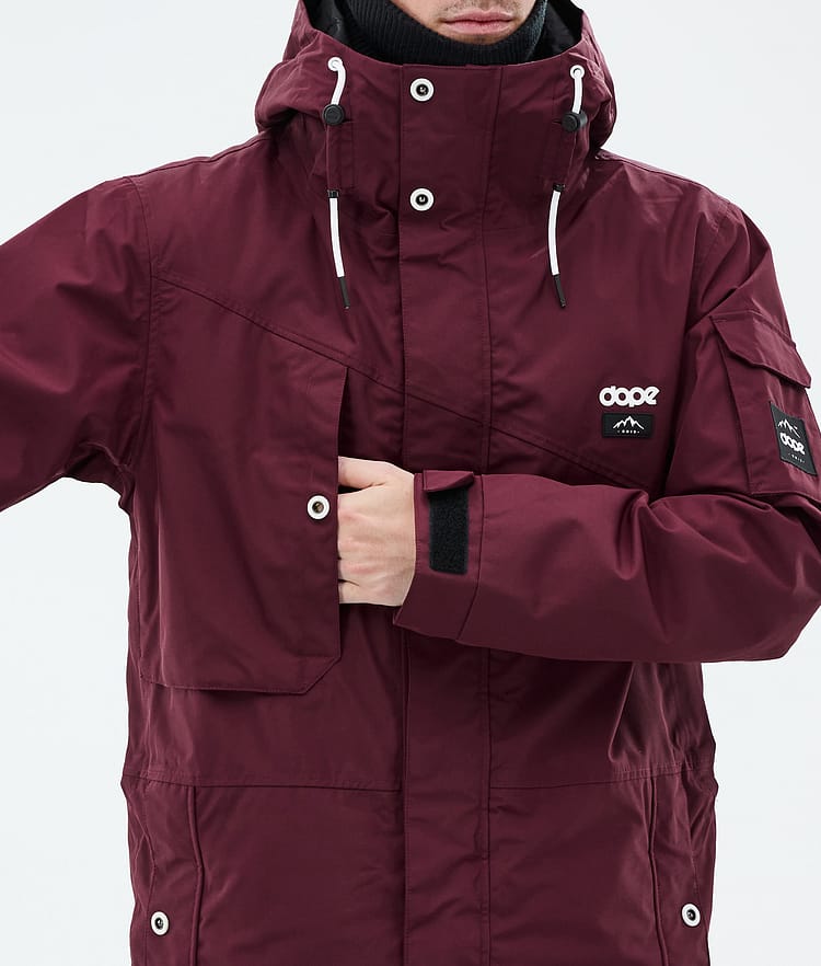 Dope Adept Chaqueta Snowboard Hombre Burgundy, Imagen 9 de 10