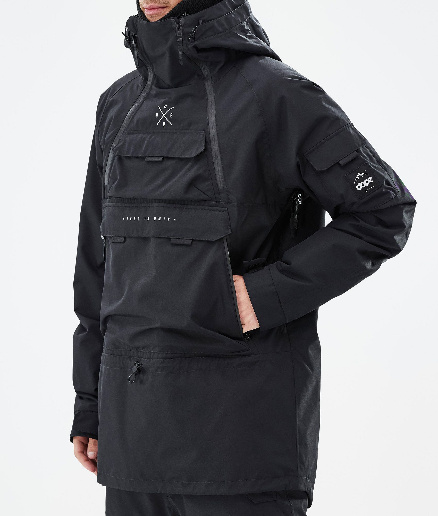 Dope Akin Snowboardjacke Herren Black Schwarz Ridestore AT