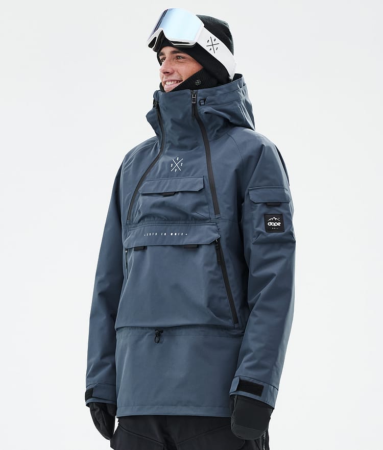 Dope Akin Ski Jacket Men Metal Blue, Image 1 of 9