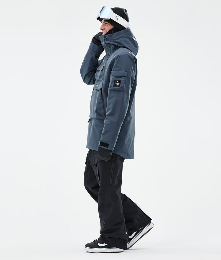 Dope Akin Snowboard Jacket Men Metal Blue, Image 3 of 9