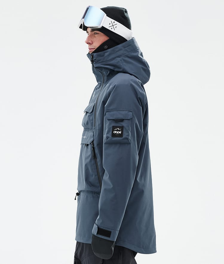 Dope Akin Ski Jacket Men Metal Blue, Image 5 of 9