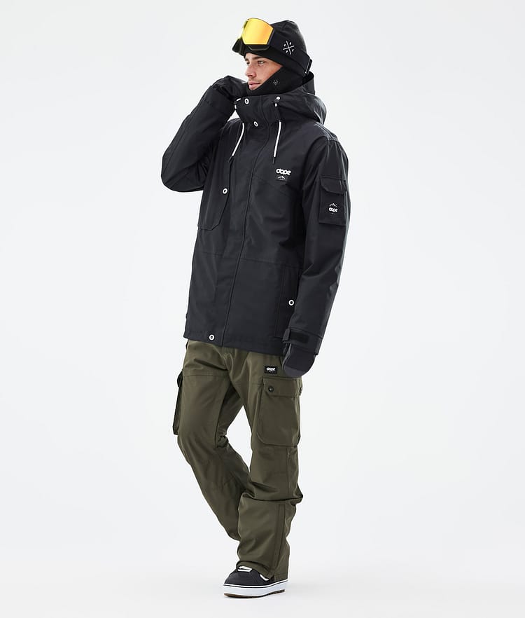 Dope Iconic Spodnie Snowboardowe Mężczyźni Olive Green, Zdjęcie 2 z 7