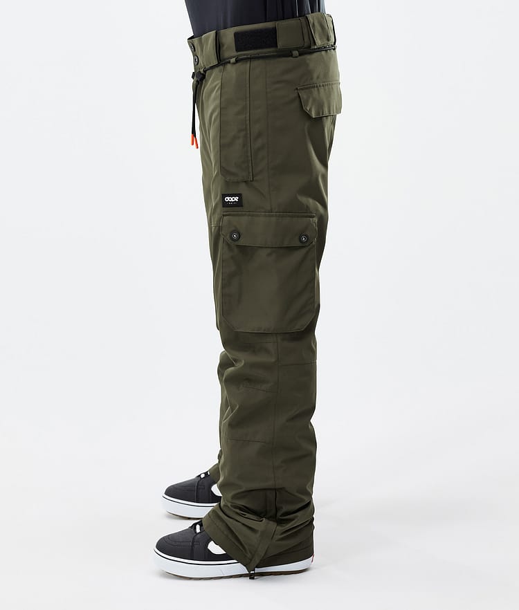 Dope Iconic Spodnie Snowboardowe Mężczyźni Olive Green, Zdjęcie 3 z 7