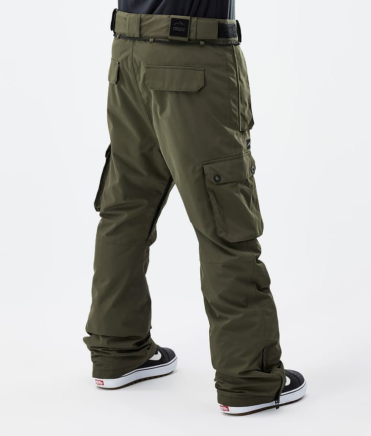 Dope Iconic Spodnie Snowboardowe Mężczyźni Olive Green, Zdjęcie 4 z 7