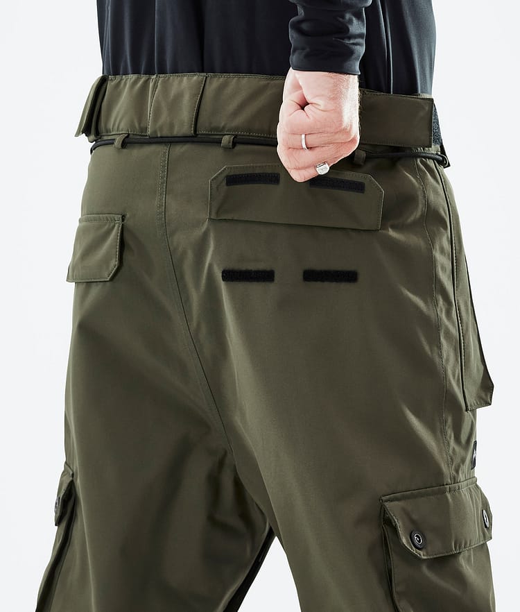 Dope Iconic Spodnie Snowboardowe Mężczyźni Olive Green, Zdjęcie 7 z 7