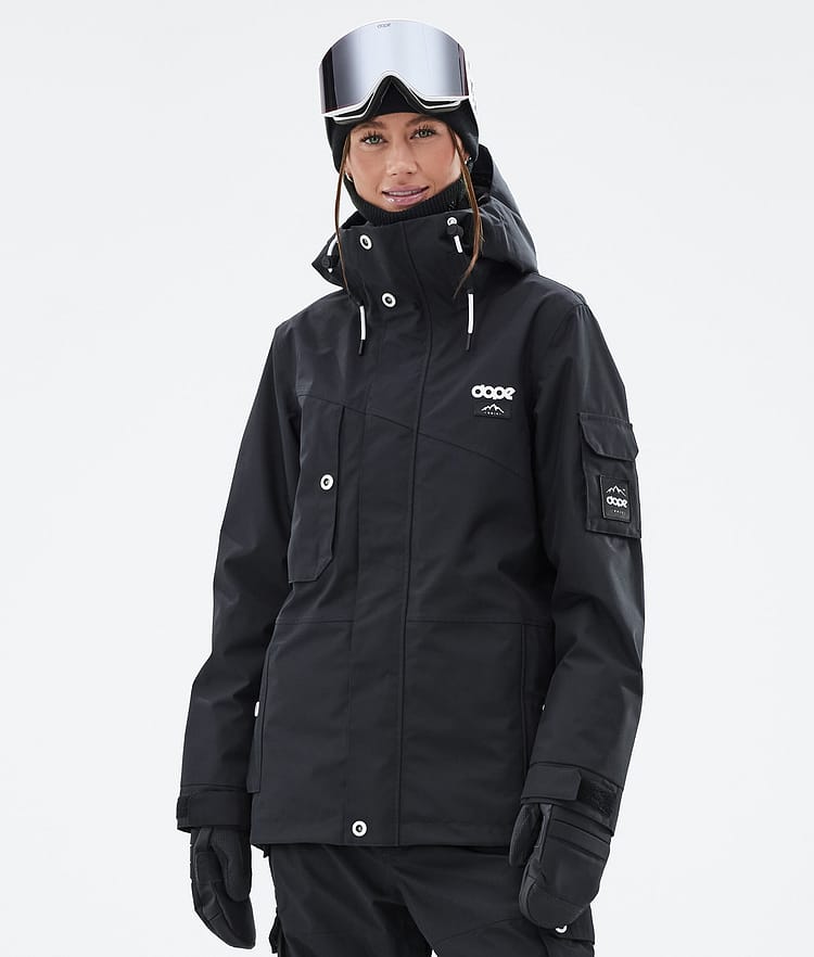 Dope Adept W Skijacke Damen Black, Bild 1 von 9