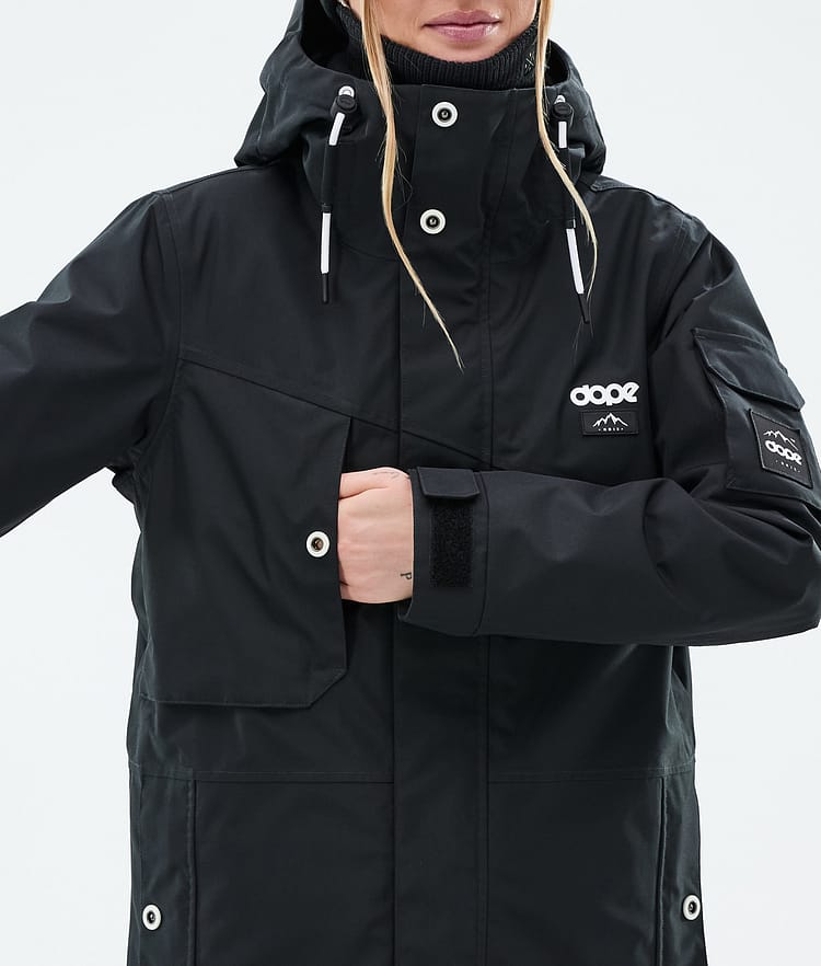 Dope Adept W Lyžařská Bunda Dámské Black, Obrázek 8 z 8