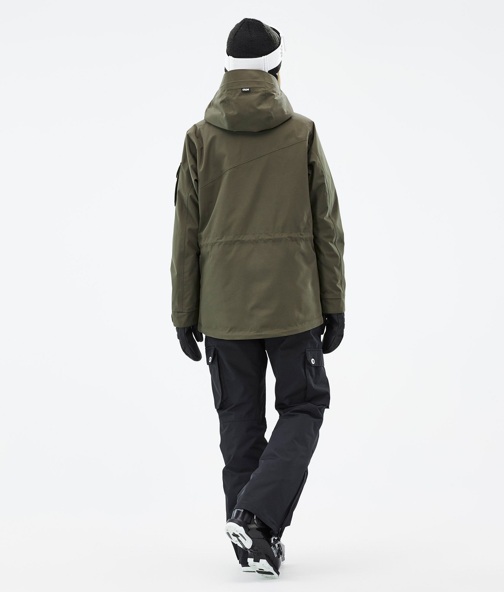 Army green hotsell ski jacket