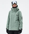 Dope Adept W Snowboard jas Dames Faded Green, Afbeelding 1 van 9